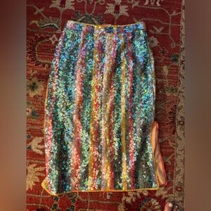 Maeve Peach and Coral Fabric